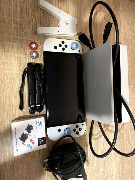 Nintendo Switch OLED - CFW HWFLY V6S - Analogi TMR + SD 512GB