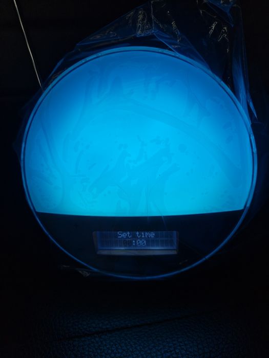 Radio Budzik Lampka Nocna Auriol