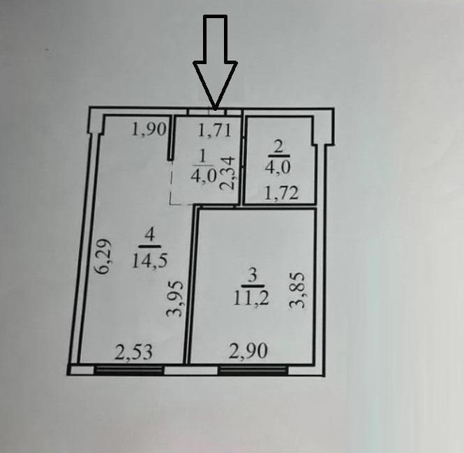Продам 1-комнатную квартиру с ремонтом в Акварель-8 Таирова (123-456)