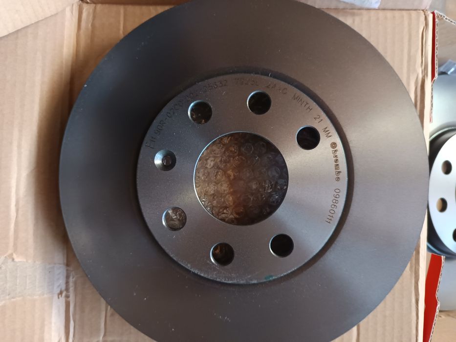 Pastilhas e discos brembo