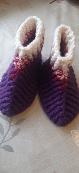 Носочки - чобітки в'язані на замовлення