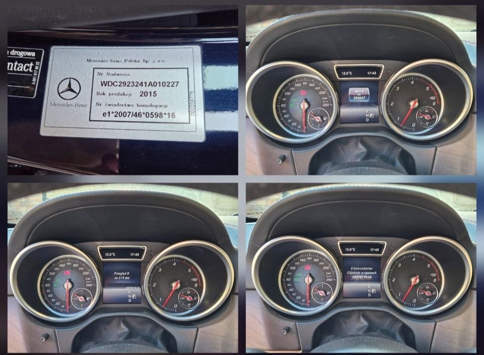 Mercedes Salon PL GLE Coupe 350d 4Matic 4x4 Bezwypadkowy Faktura VAT23