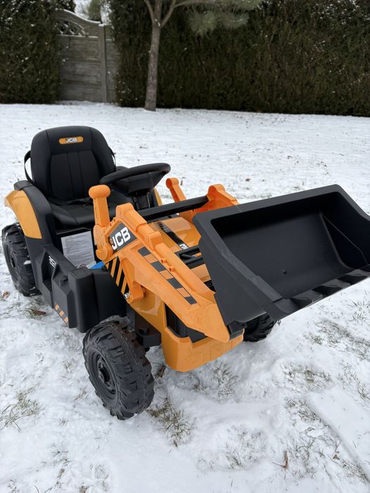 Koparka traktorek na akumulator autko elektryczny pojazd