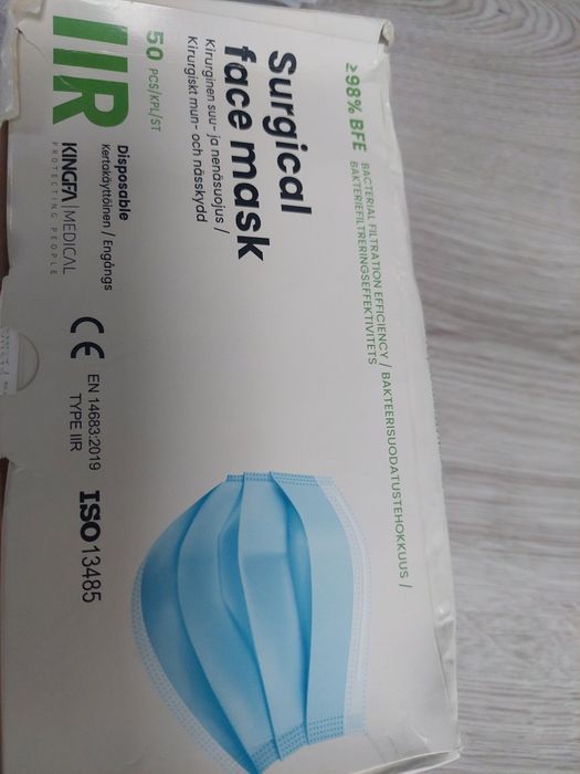 Maseczki medyczne 65 szt
