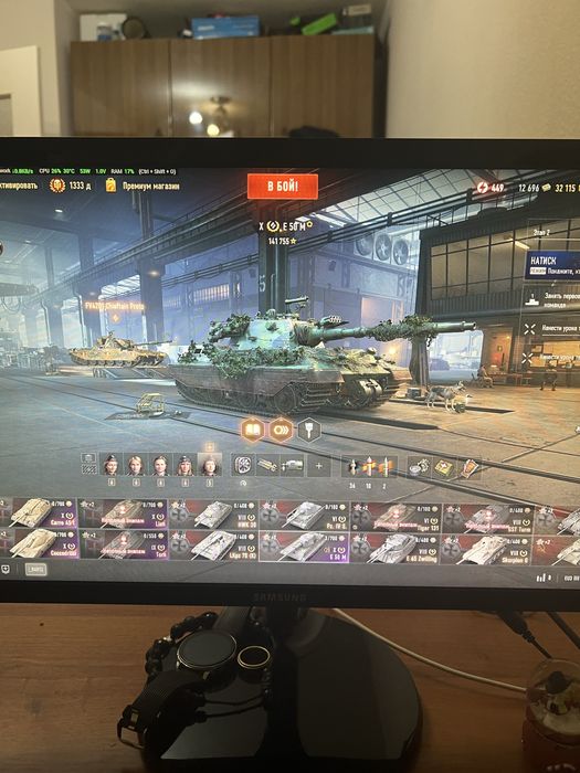 Продам игровой пк с монитором samsung 24