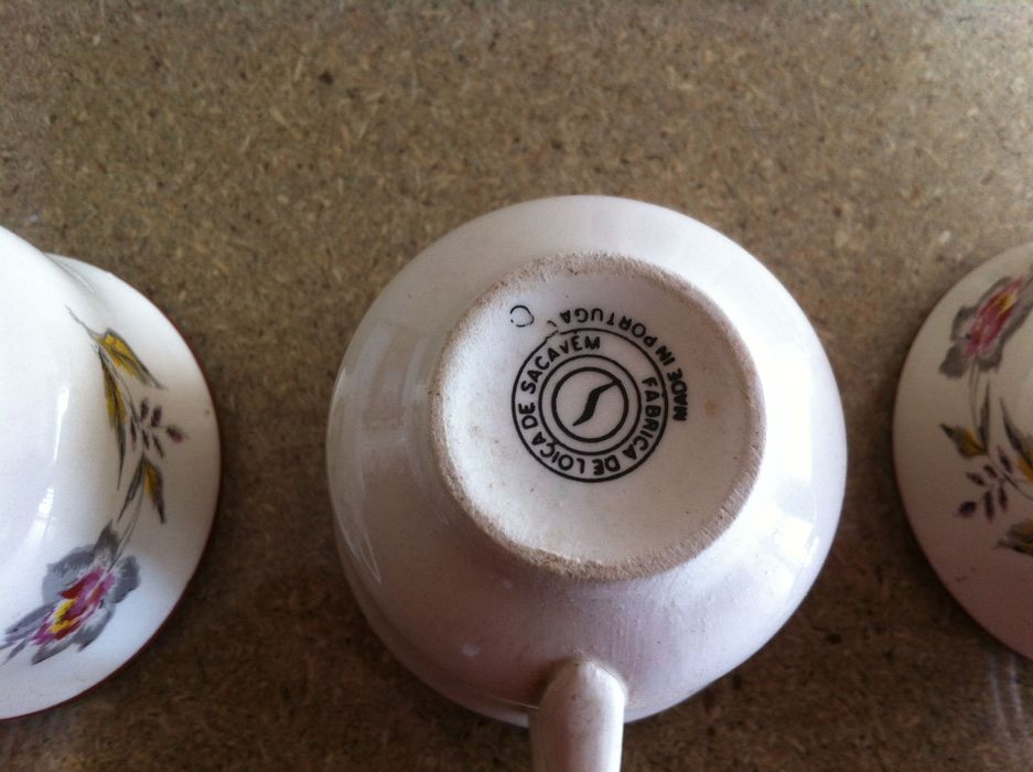 3 chavenas de sacavem em bom estado