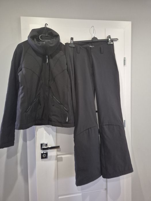 Komplet kurtka i spodnie damskie  narciarskie wodoodporne M-L