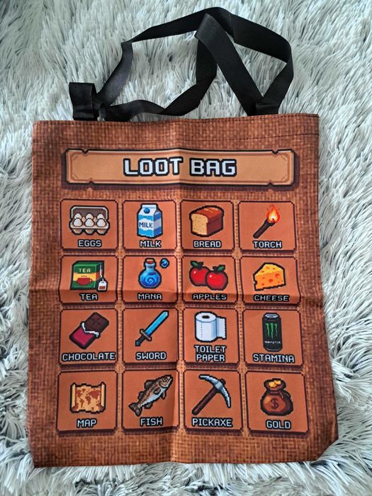 Torba RPG DnD Loot zakupy