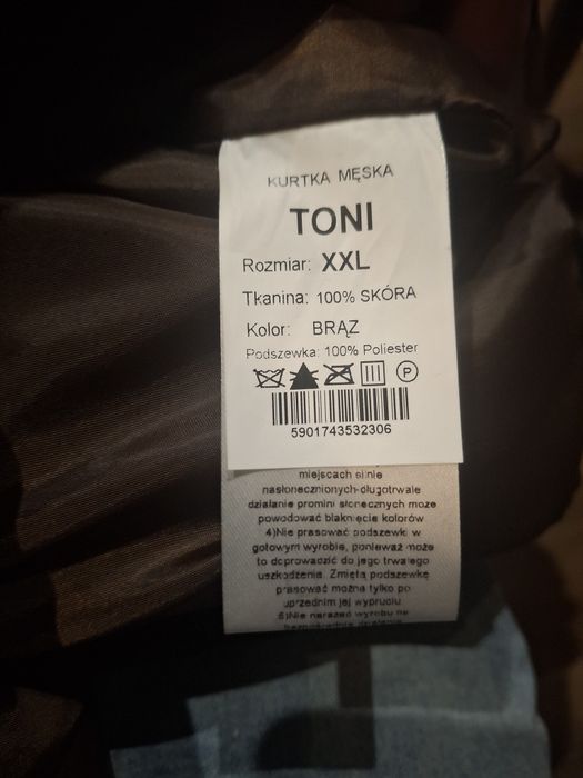 Kurtka skurzana KUBENZ XXL