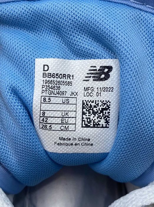 Кросівки new balance 650 (bb650rr1) оригінал
