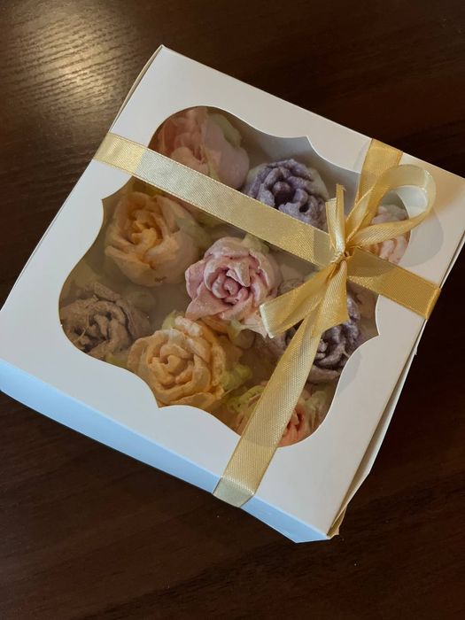 Зефірні квіти / Букети / Бокси