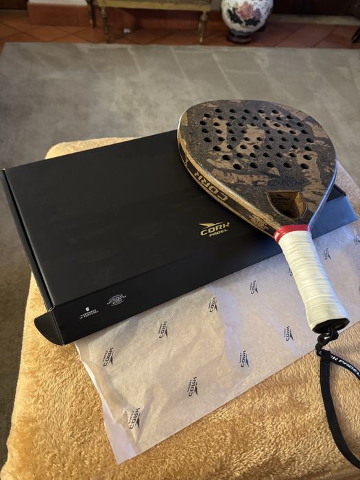 Raquete padel Cork Extreme Black