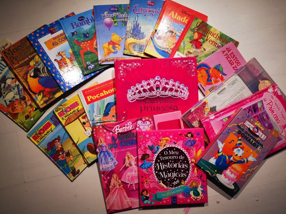 Livros infantis para desocupar