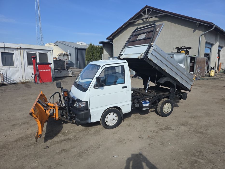 Pfau porter piaggio 4x4 wywrotka plug solarka zima odsniezarka