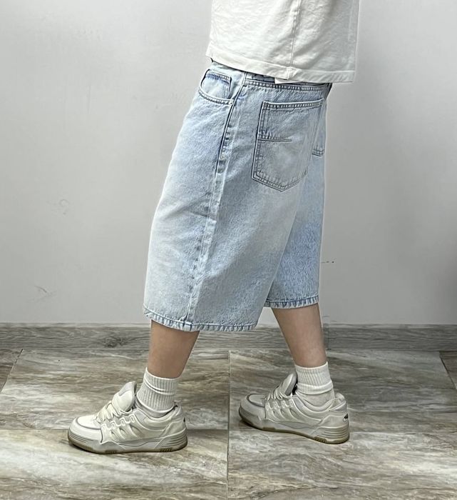 Нові широкі шорти BAGGY rap shorts широкие шорты джинси Jaded London t