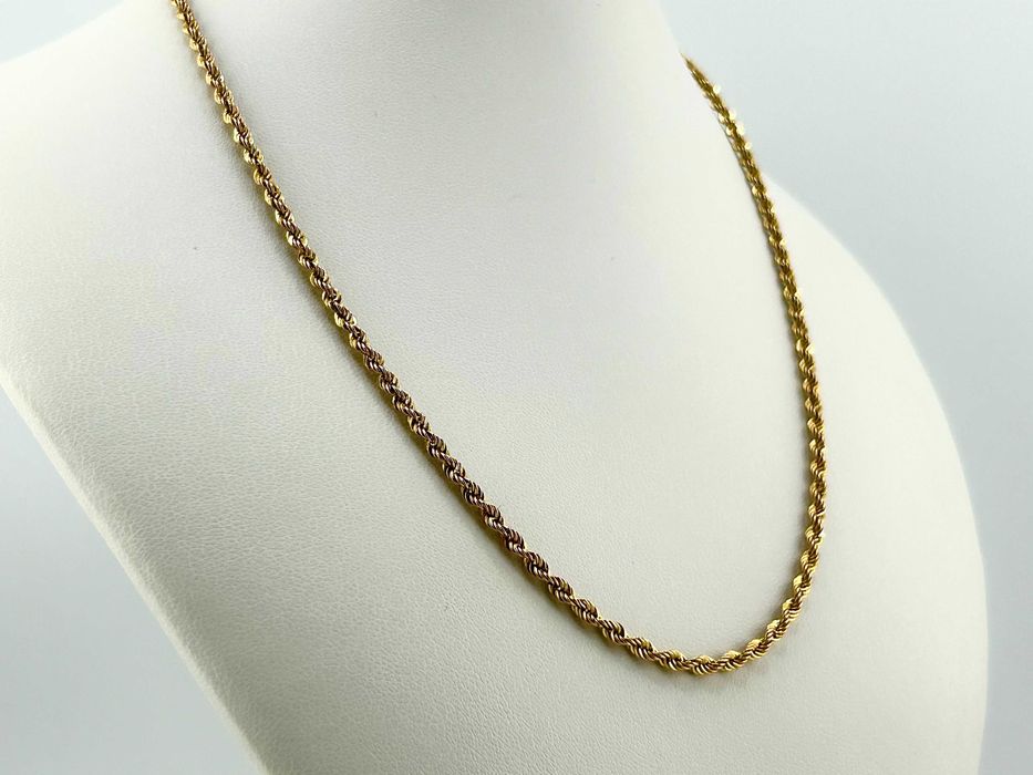 Złoty łańcuszek Splot Kordel 4,72 g PR.585 14K DŁ.60cm