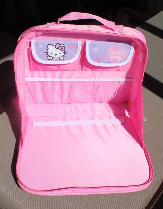 Mochila / bolsa / pasta de menina da Hello Kitty (NOVA SEM USO)64584469890561123