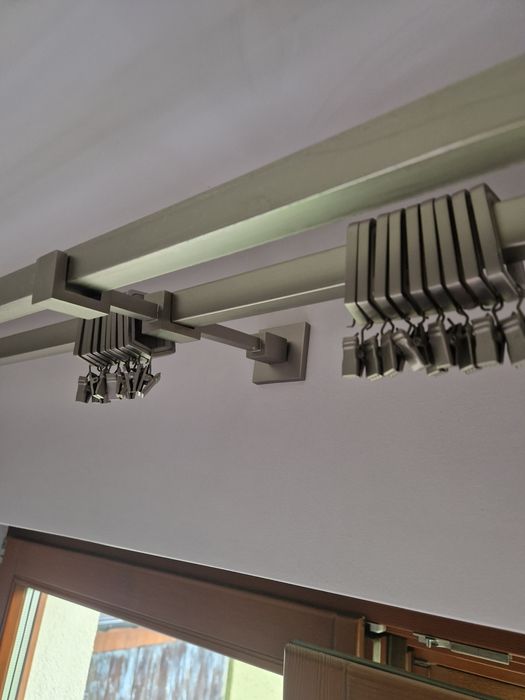 Karnisz podwójny 1 szt.  BROOKLYN 20mm COOPER 240 cm