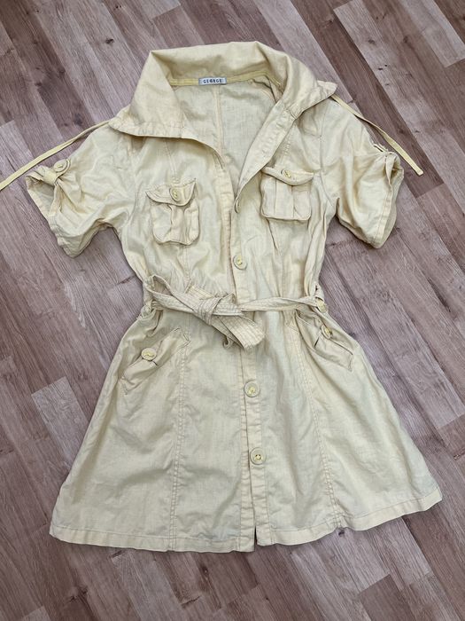 Sukienka lniana samska L