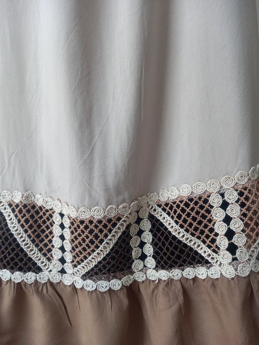 Sukienka bez rękawów etno boho Made in Italy roz S 36
