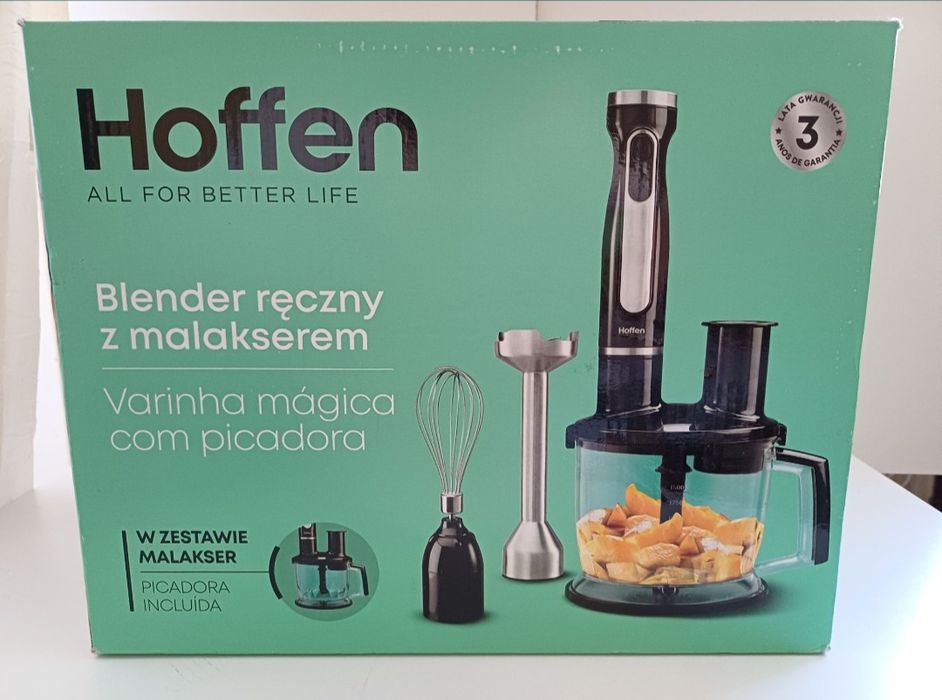 Blender ręczny z malakserem nowy