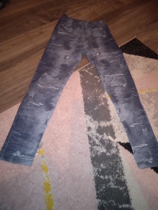 Legginsy zestaw 4szt- 140