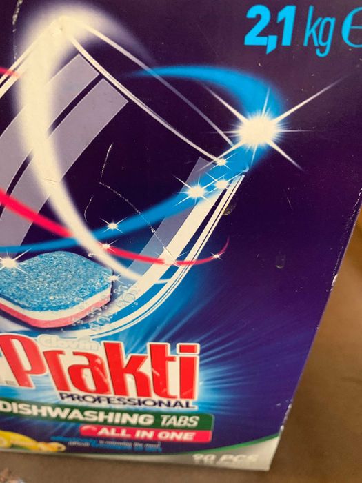 Капсулы для посудомойки dr. Prakti Professional 91 шт ( 1,9кг)