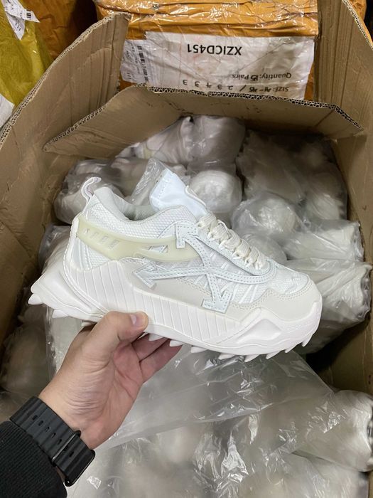 Унисекс кроссовки Off-White Odsy-1000 білі кросівки офф вайт одси 1000