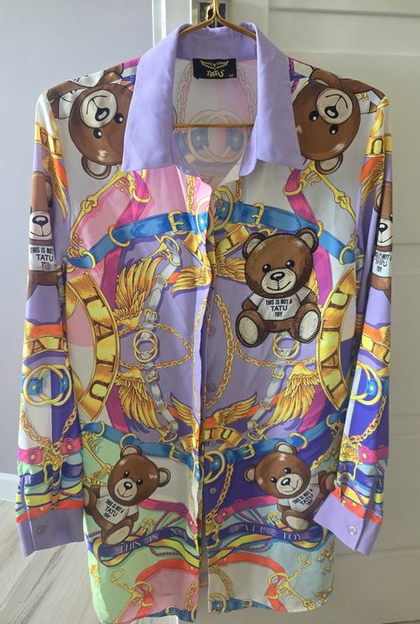 TATU MOSCHINO koszula misie 38 40 M L