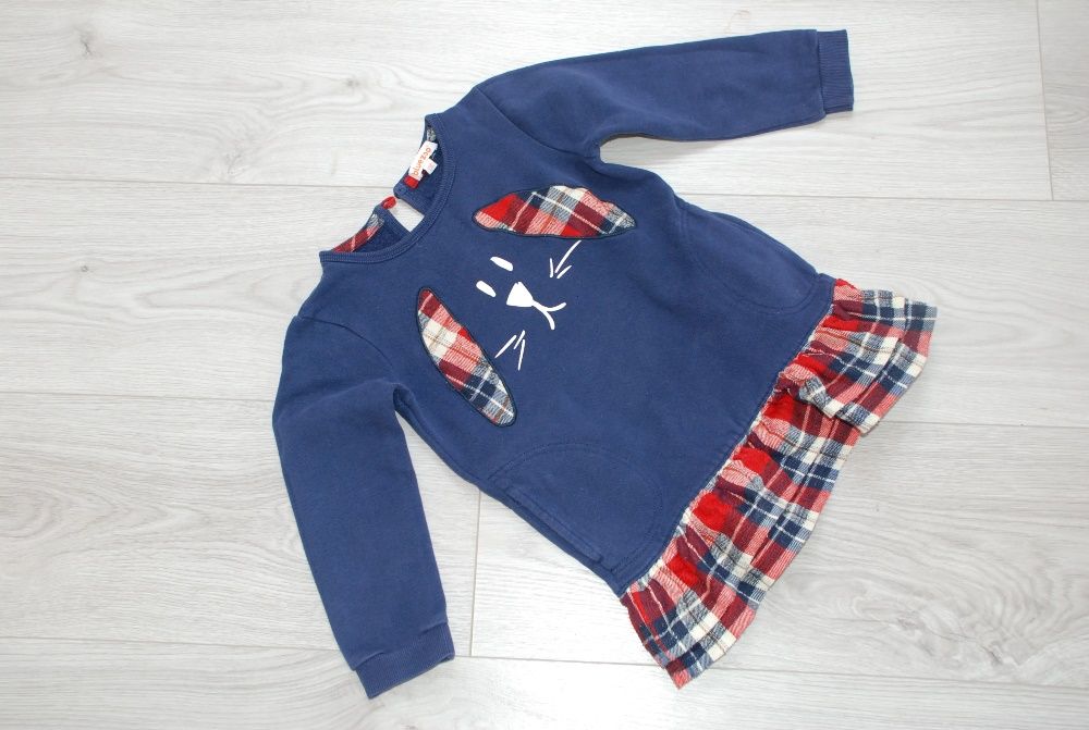 Bluza, tunika dziewczęca na 4-5 lat roz 104-110