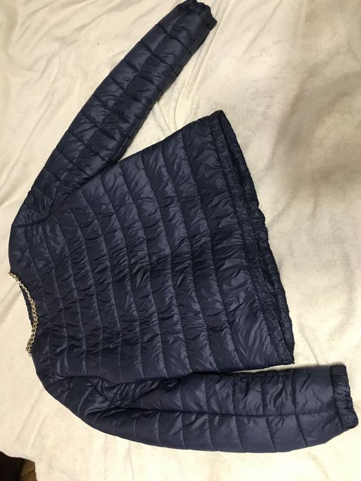 Стильная куртка женская демисезонная синяя