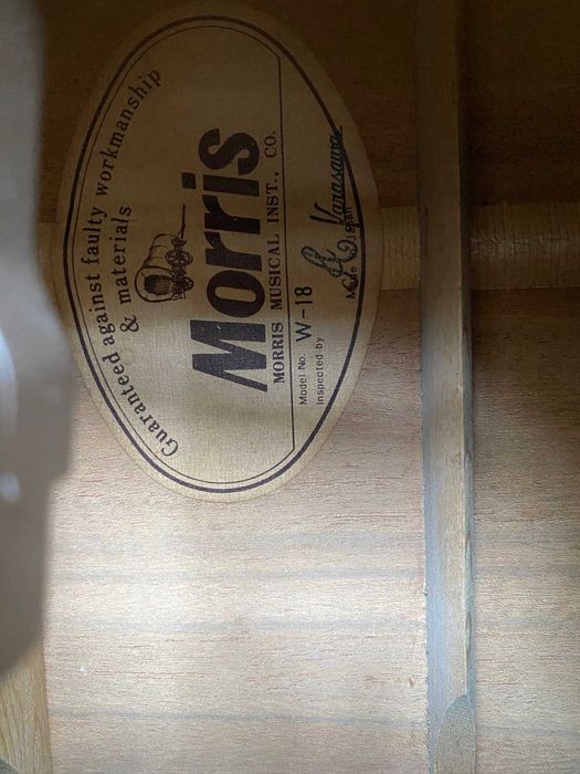 Sitarra Japońska gitara akustyczna + Shadow SH145 pickup + Case