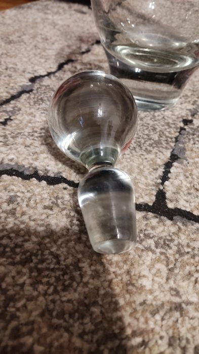 Karafka duża ciężka  PRL vintage