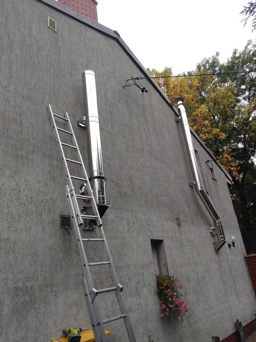 Wkłady kominowe z blachy kwasoodpornej 1.4404