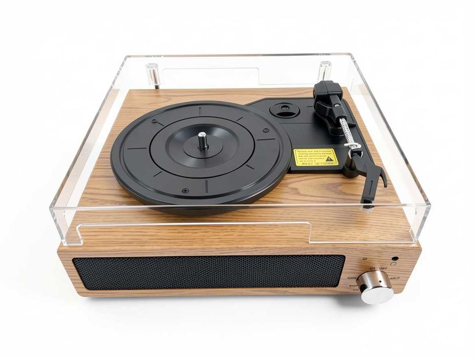 C239 Retro Music Player A6 Vintage Styl z Głośnikami i USB