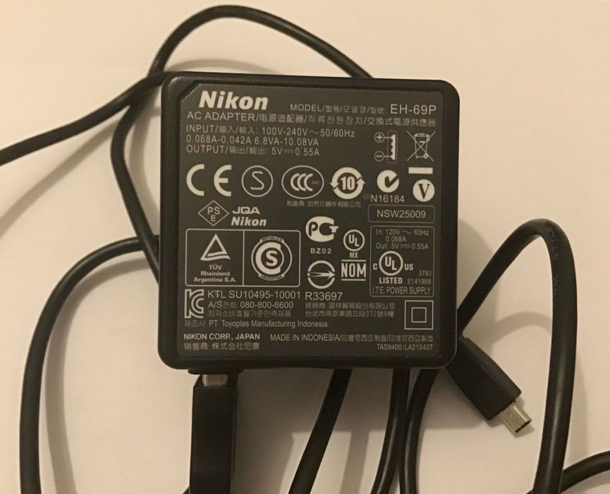 Carregadores marca Nikon