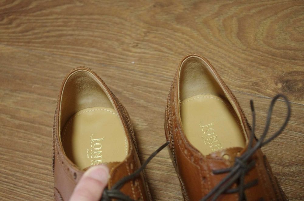 Броги туфлі Crockett Jones brogue оригінал нова пара 41 розмір шкіра