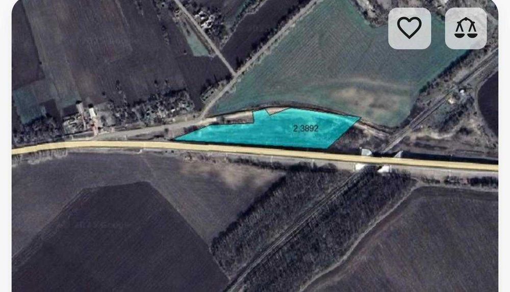 Продаж ділянки під АЗС в Уманському районі, с.Сичівка