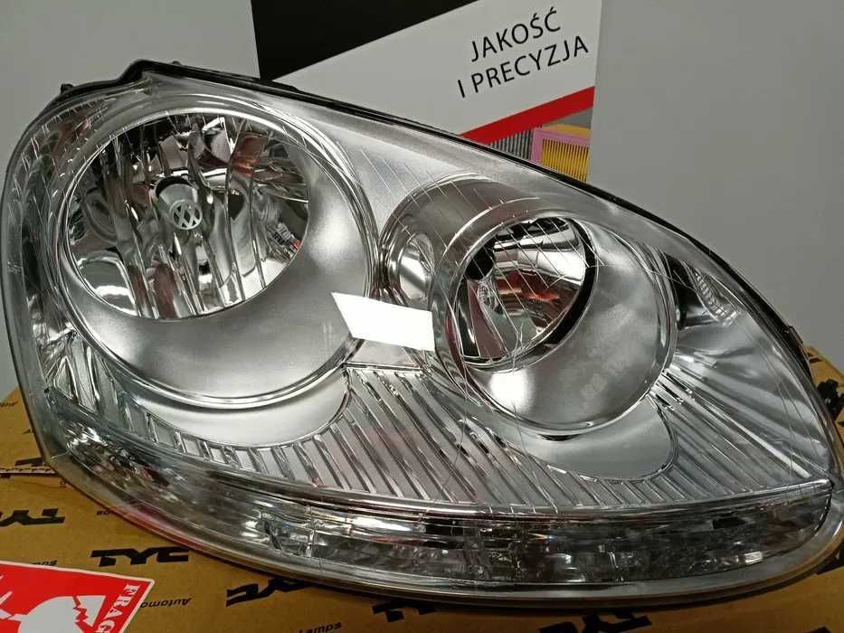 VW Golf 5/Jetta 3 06- Lampa/Reflektor przód prawy /H7+H7/ PROMOCJA !!!