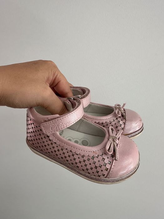 Sapatos Rosa/Prateado Chicco Nº 22