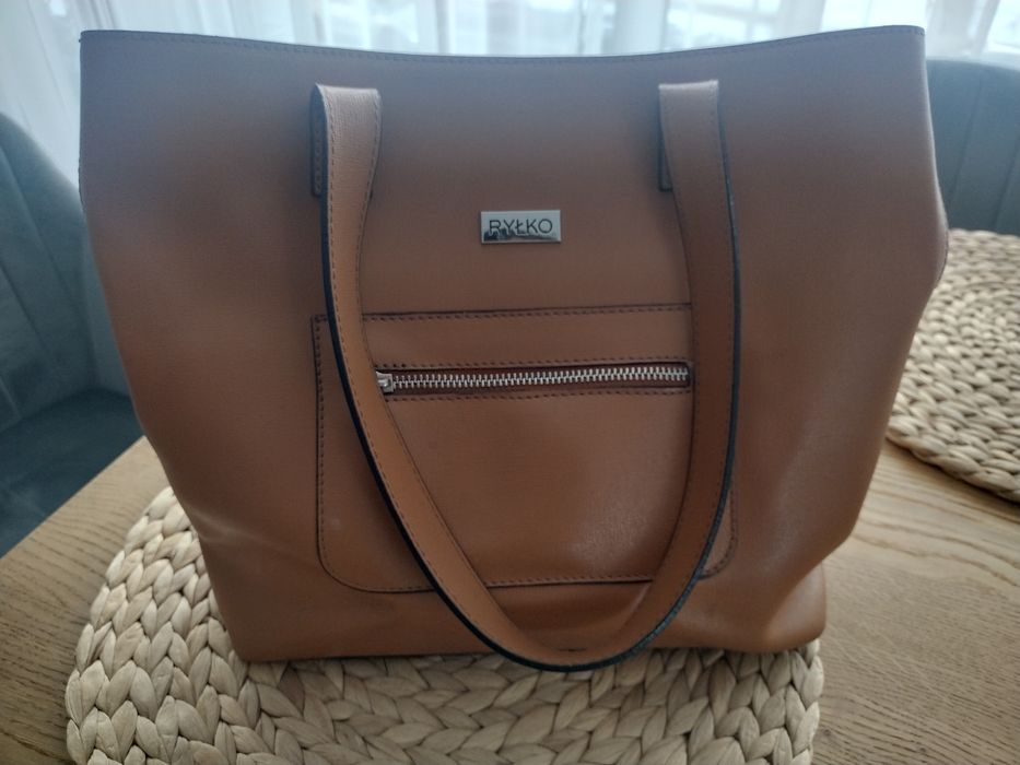 Torebka Ryłko skórzana