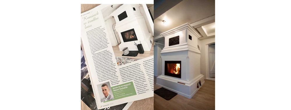 Rocal piecyk Oval 8,4kW nowoczesny kominek wiszący