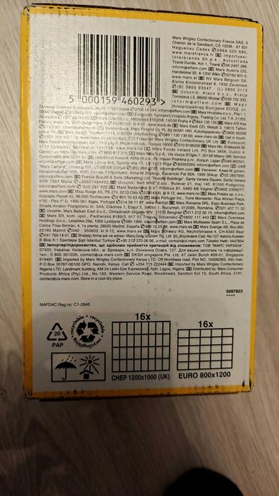 M&M'S Peanut 24x45g Drażetki z Orzeszkami Ziemnymi w czekoladzie
