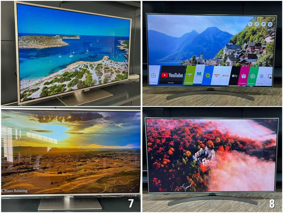 Телевізор PHILIPS Smart TV Wi-Fi 58" дюймів MVA UHD 4K 3D Бу ГАРАНТІЯ