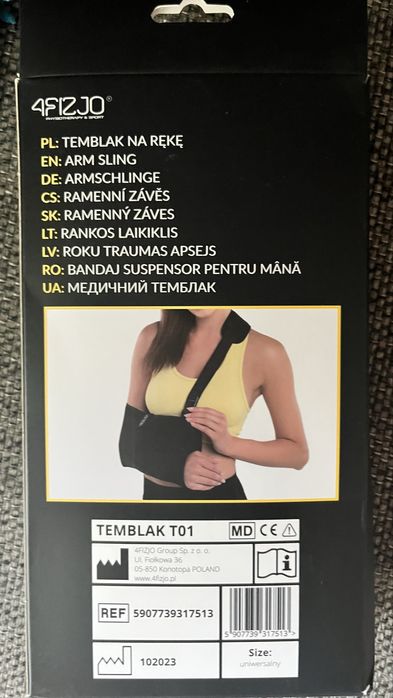Temblak na rękę, r. Uniwersalny