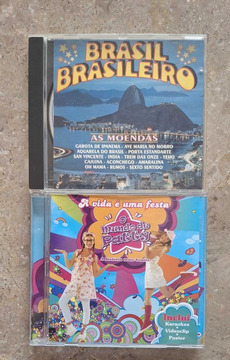 CDs variados (novos e selados)