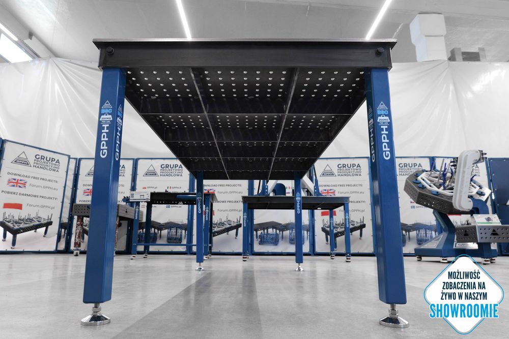 Stół Spawalniczy BASIC GPPH 2000x1000 fi16 mm 50x50 mm