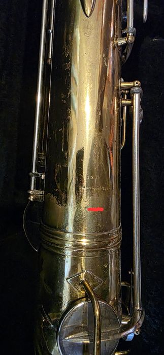 Saksofon barytonowy Conn 12M USA z 1957 rok