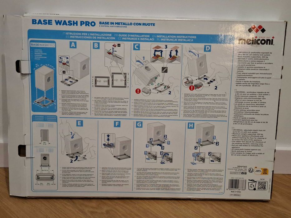 Podstawa MELICONI Base Wash