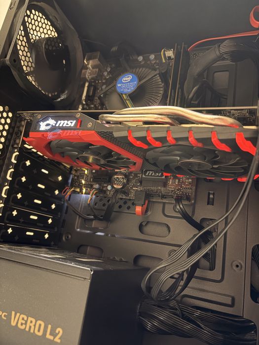 Pc Intel i5-6400, 8 GB Ram,RX 470 4GB Gaming X,SSD 120GB , B250 M